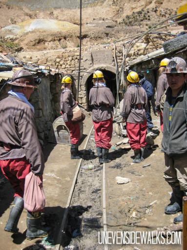 Our Group Entering the Silver Mine